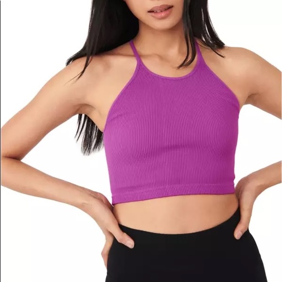 NWOT! FP Free People Movement Happiness Runs Crop Sz XS/S - Picture 2 of 8